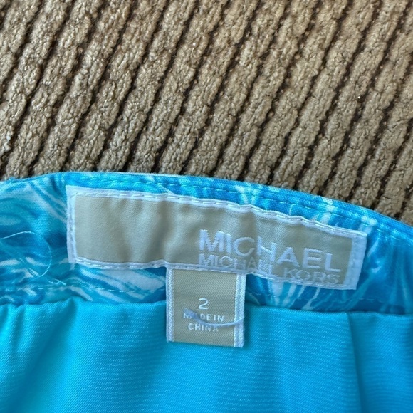 Michael Kors floral  mini skirt size 2 - Picture 7 of 8